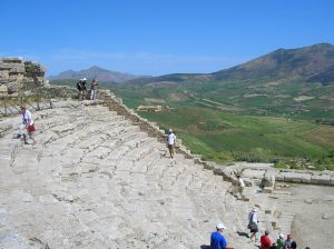 The amphitheatre at Segesta