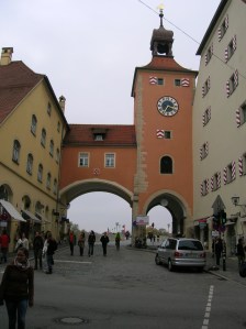 The gate to the Stone Bridge