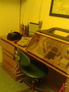 A telex from the 1980s