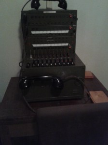 An old telephone