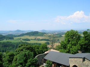 The views from the castle ruins are breathtaking.
