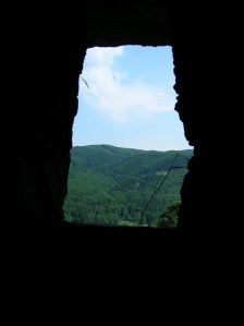 A view through the ruin