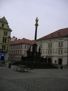 The Plague Column in Pilsen