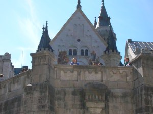 Me on the upper level at Neuschwanstein Castle
