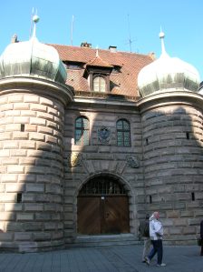 The facade of the former arsenal