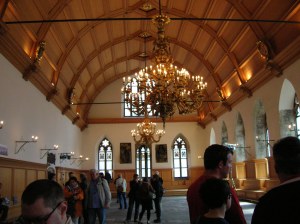 The interior of the Old Town Hall