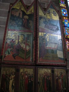 A precious artwork from St. Lawrence's Church