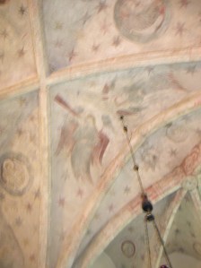Gothic painting in the Church of Saint Havel in Myšenec