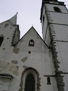 The Church of the Virgin Mary in Písek