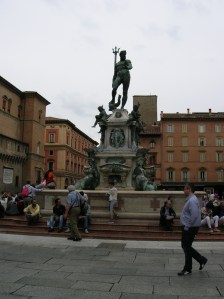 The statue of Neptune is a symbol of the city.