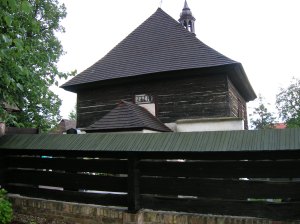 The wooden church in Veliny
