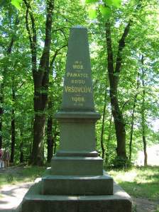 The monument honoring the Vršovec clan