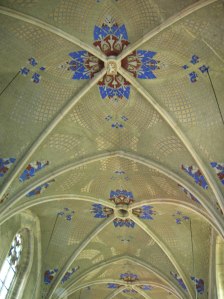 The vaulting of the Church of Saint Lawrence in Vysoké Mýto was spectacular.