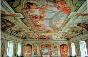 The Baroque hall in the Old Palace