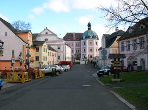 The chateau from the square