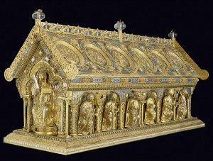The reliquary of Saint Maurus from www.svatymaur.cz