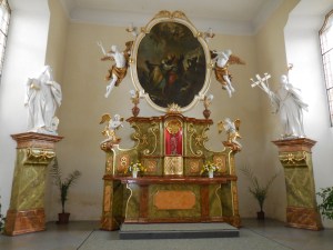 Interior of the Church of Saints Peter and Paul