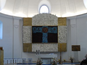 The main altarpiece in Jedovnice