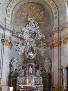 Interior of the Church of Saints Peter and Paul