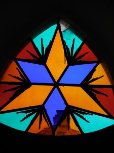 The tongue-shaped windows at Zelená Hora